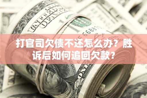 北京打官司欠债不还怎么办？胜诉后如何追回欠款？