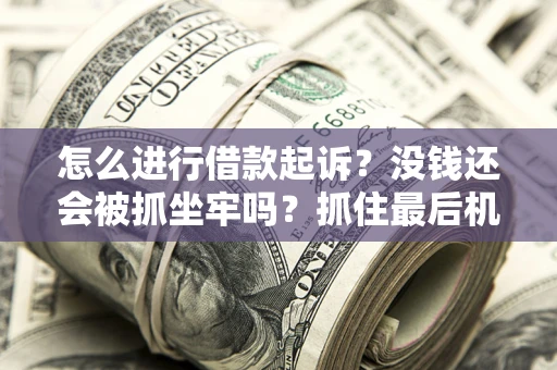 北京怎么进行借款起诉？没钱还会被抓坐牢吗？抓住最后机会！