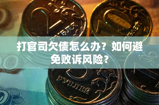 北京打官司欠债怎么办？如何避免败诉风险？