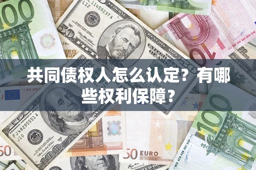北京共同债权人怎么认定？有哪些权利保障？