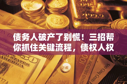 北京债务人破产了别慌！三招帮你抓住关键流程，债权人权益不再缩水
