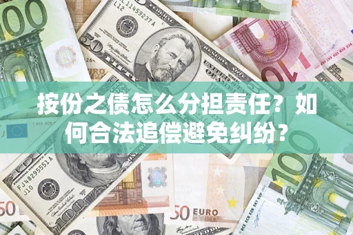 北京按份之债怎么分担责任？如何合法追偿避免纠纷？